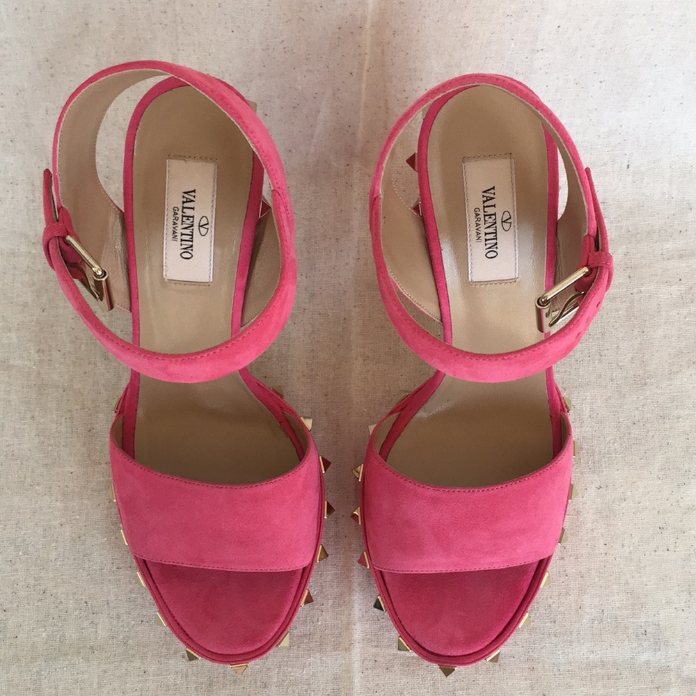🆕NWT♥️💎VALENTINO ROCKSTUDS💎♥️SIZE 38.5 - Picture 4 of 8